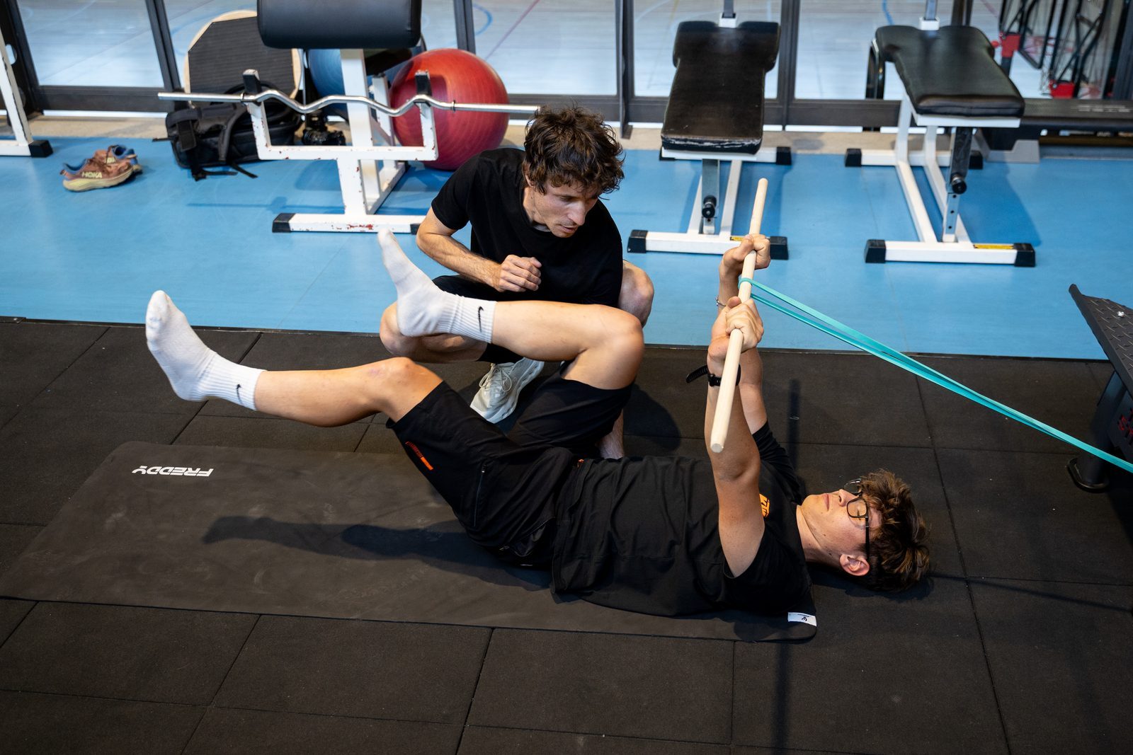 Allenamento in palestra — camp Bike-dō