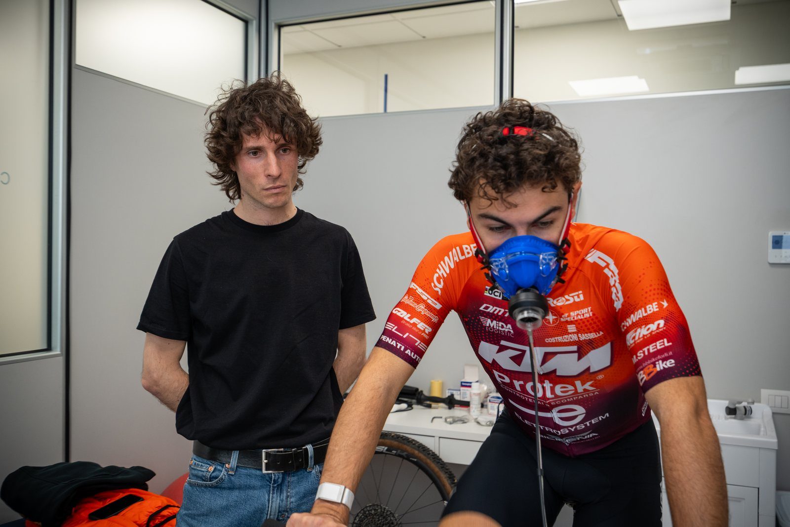 Test fisiologico durante un camp — Bike-dō