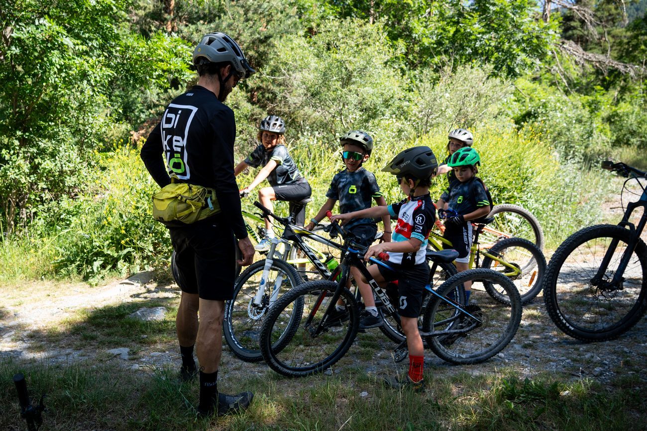 Briefing con i ragazzi prima dell'uscita